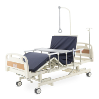 Кровать для лежачих больных с матрасом электрическая MED-MOS DB-6 (ABS, матрас, удл., В)